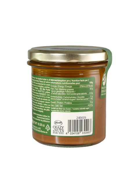 Organic Hazelnut Butter