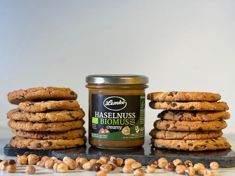 Cookies Haselnussmus Bio