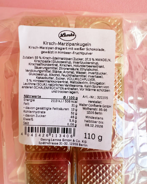 Marzipankartoffel Kirsch-Himbeer
