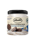 Lemke Stadtstreicher Cookies & Cream 250g spread jar on a white background