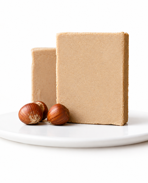 Haselnuss-Nougat, hell