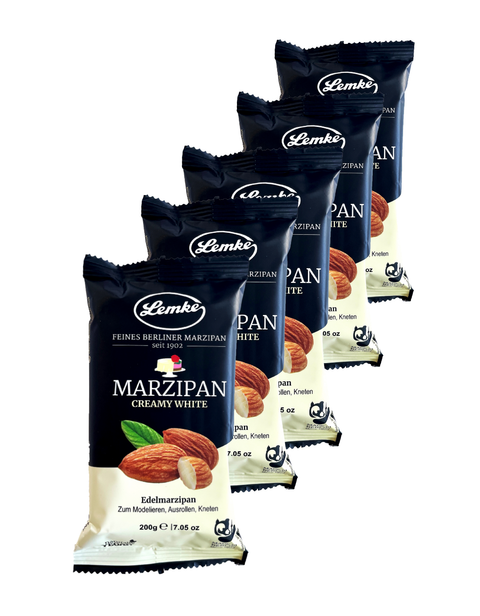 Marzipan Creamy White 5er Pack MHD -40%
