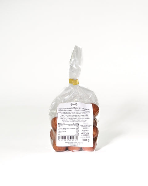Marzipan-Kartoffelkonfekt Schokolade